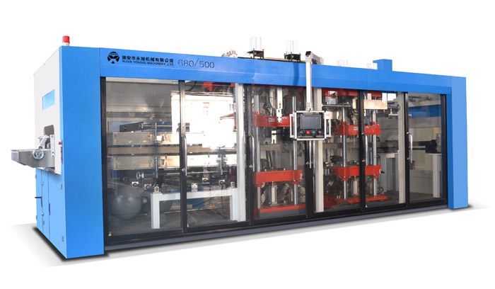YX-680-500多工位正負壓吸塑機